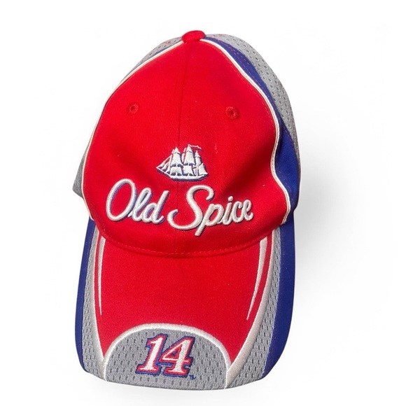 Nascar #14 Tony Stewart Hat Cap Old Spice Adjustable one size - Picture 1 of 4